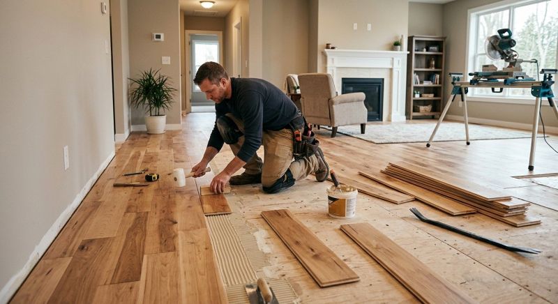 Engineered Wood Installation in Palm Beach Gardens, FL