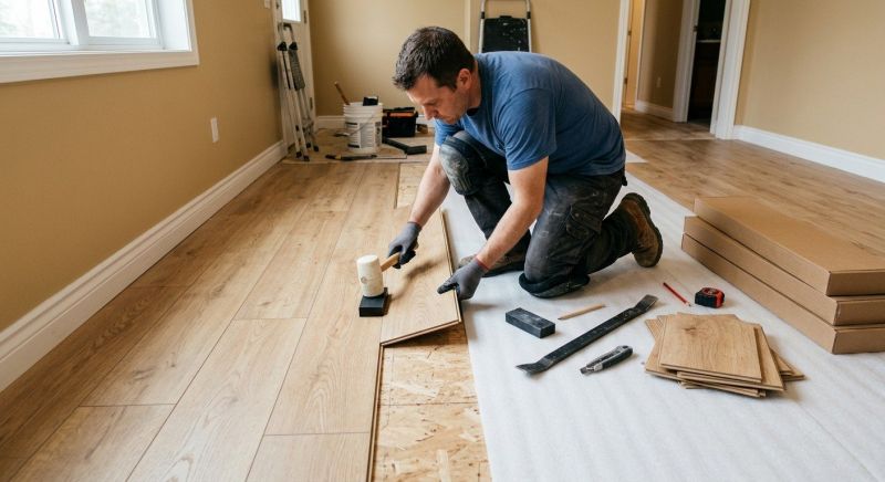Laminate Floor Installation in Martin County, FL
