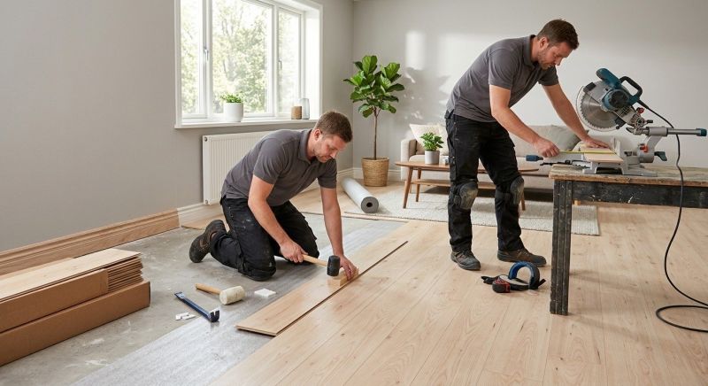 Laminate Floor Installation in Palm Beach, FL