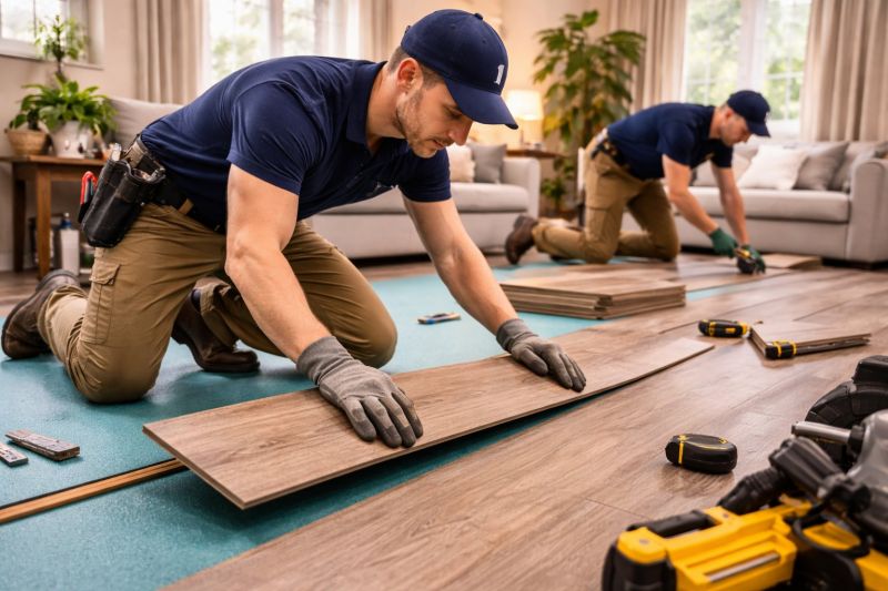 Laminate Floor Replacement in Lake Worth, FL