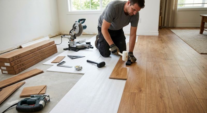 Laminate Floor Replacement in Lake Worth, FL