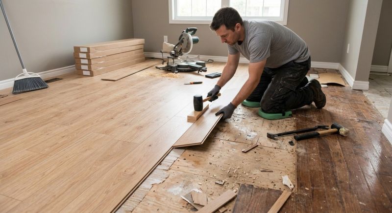 Laminate Floor Replacement in Palm Beach, FL