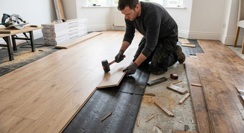 Laminate Floor Replacement in Palm City, FL