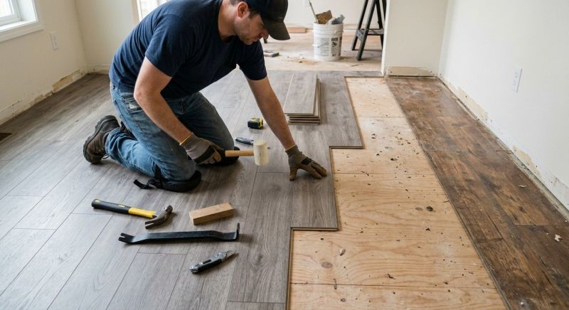 Laminate Floor Replacement in West Palm Beach, FL