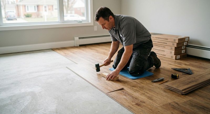Linoleum Floor Installation in Palm Beach Gardens, FL