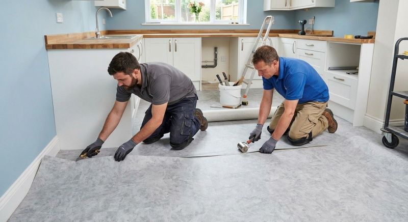 Linoleum Floor Installation in Palm Beach Gardens, FL