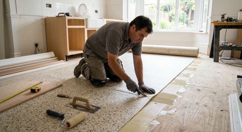 Linoleum Floor Installation in Martin County, FL