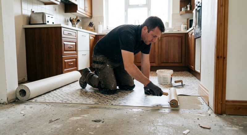 Linoleum Flooring Replacement in Palm Beach Gardens, FL