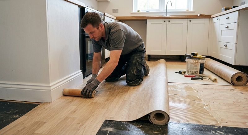 Sheet Linoleum Installation in Boynton Beach, FL