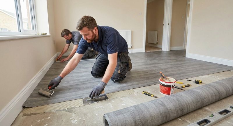 Sheet Linoleum Installation in Boynton Beach, FL