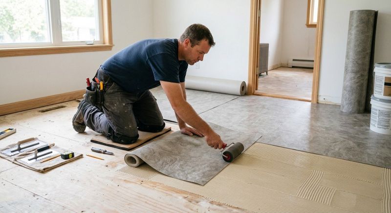 Sheet Vinyl Installation in Boynton Beach, FL