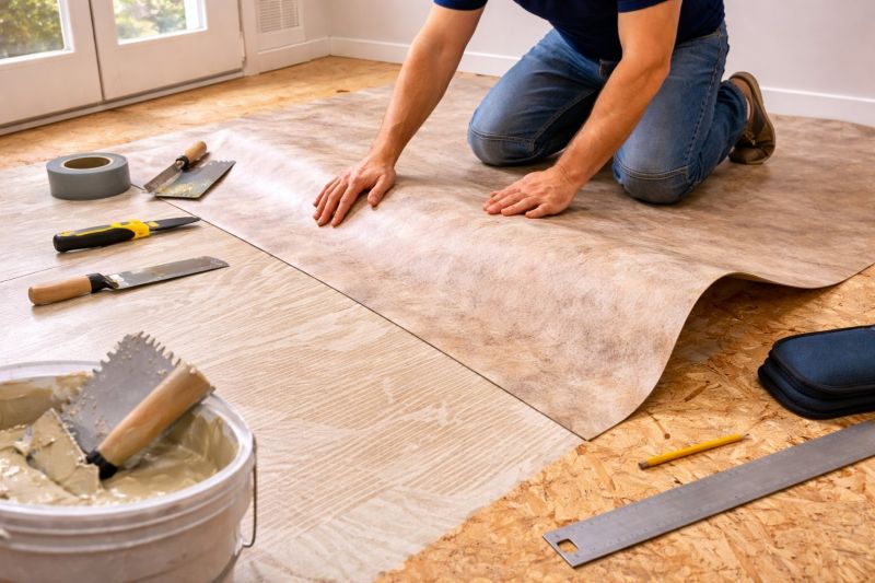 Sheet Vinyl Installation in Jupiter, FL
