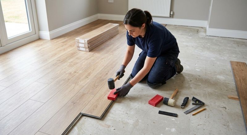 Vinyl Plank Floor Installation in Palm Beach Gardens, FL