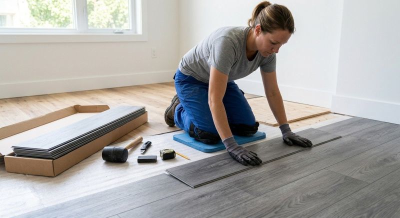 Vinyl Tile Installation in Palm Beach Gardens, FL