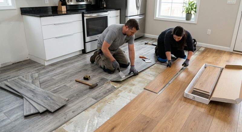 Vinyl Tile Replacement in Palm Beach Gardens, FL